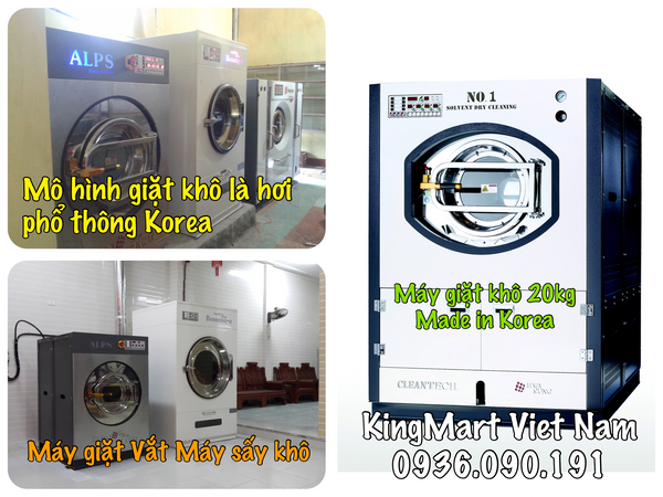 Máy giặt máy sấy thiết bị giặt là nhập khẩu Korea